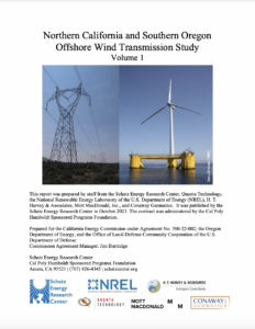 Northern California and Southern Oregon Offshore Wind Transmission Study